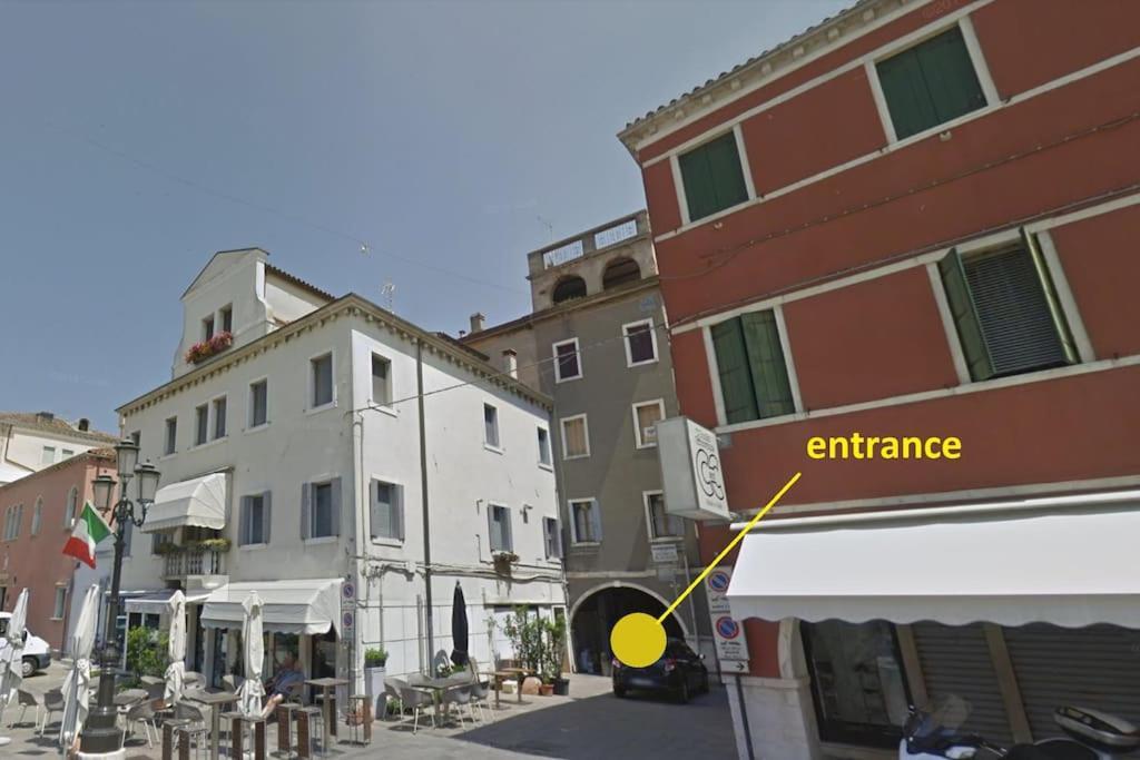 Apartment With Terrace In Chioggia'S Main Square エクステリア 写真